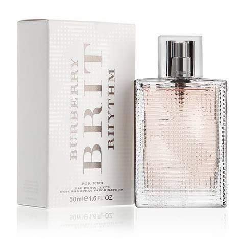 burberry brit rhythm edt 50ml for her|Burberry Brit for women notes.